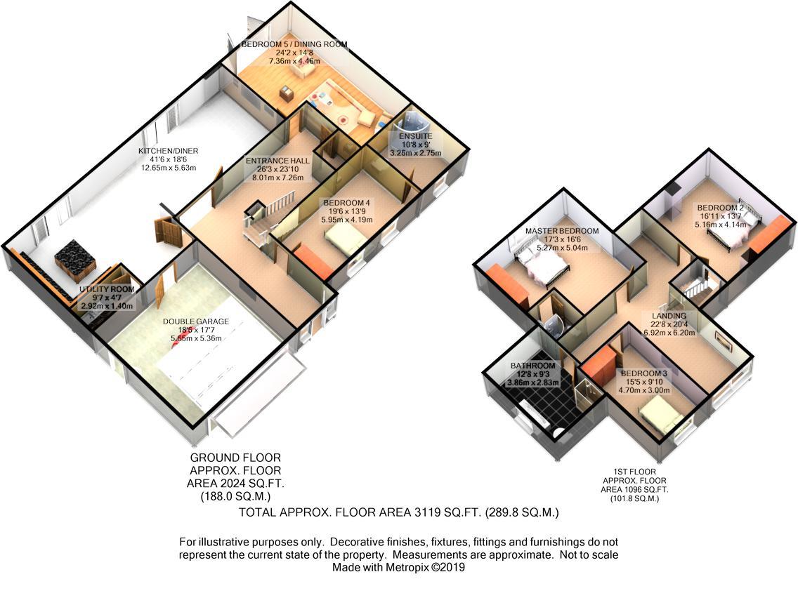 Floorplans For Hockley Lane, Wingerworth, Chesterfield