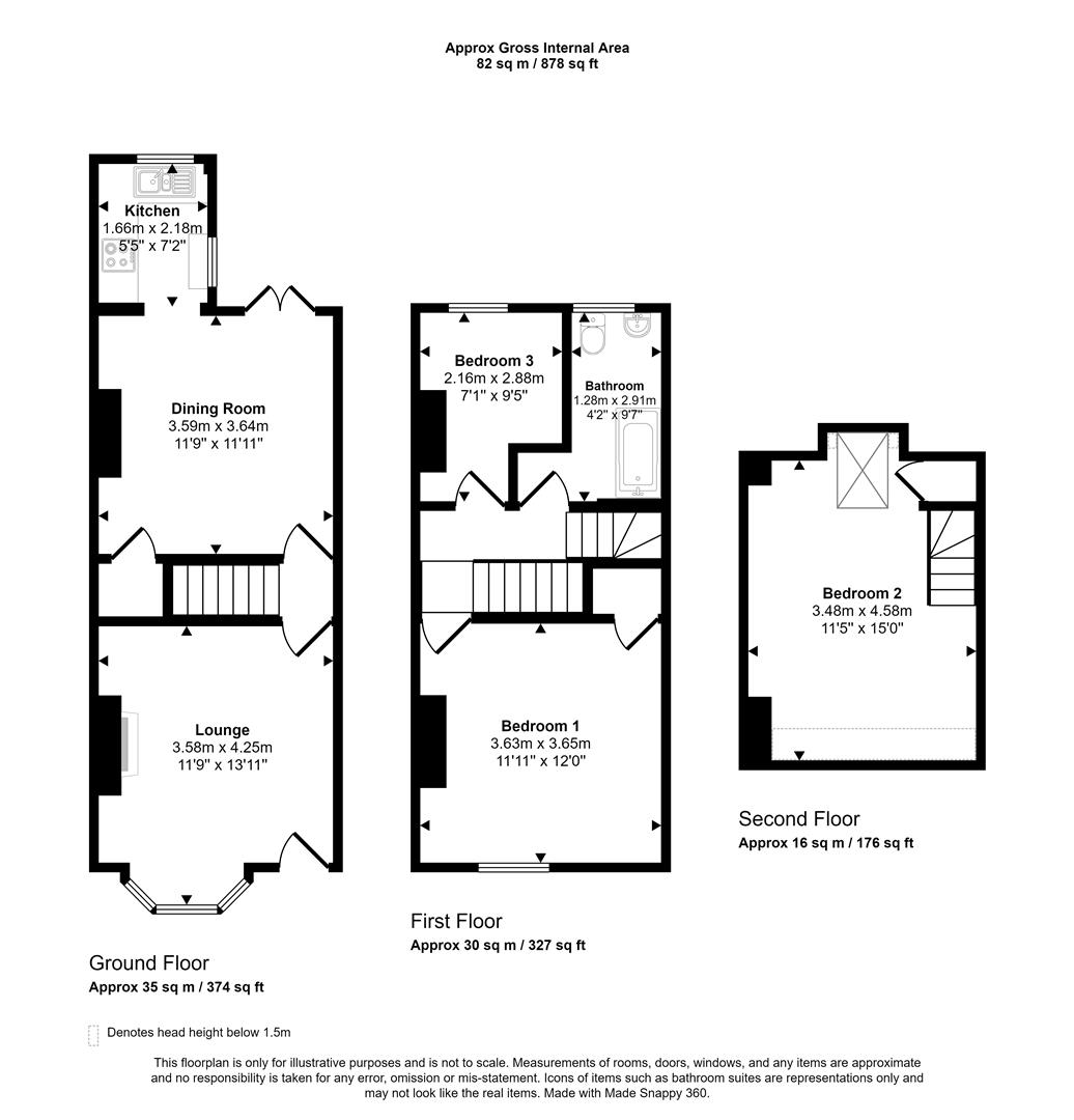 Floorplans For Cockayne Place, Sheffield